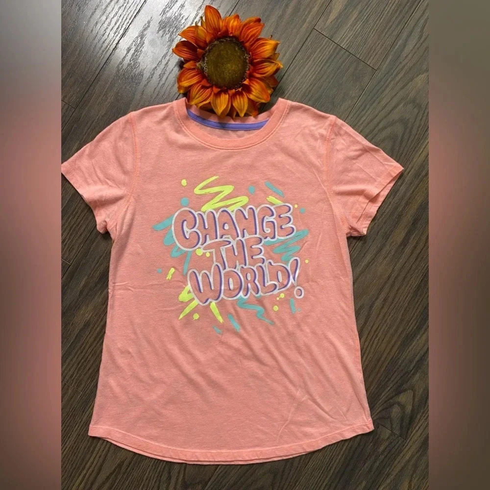 🌻5/$25🌻 XERSION Change The World T-Shirt | X-LARGE |